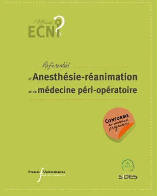 Couverture : Anesthésie-réanimation · Édition 2020