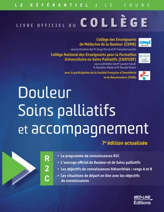 Couverture : Douleur, soins palliatifs · 7e éd. (2026)
